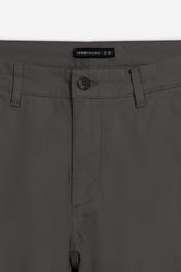 PANTALONE CHINO BASIC GRIGIO SCURO